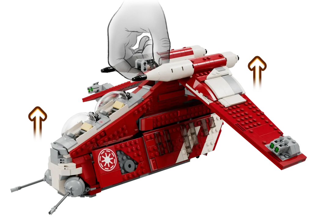 LEGO Star Wars 75354 Coruscant Guard Gunship 4 1024x715