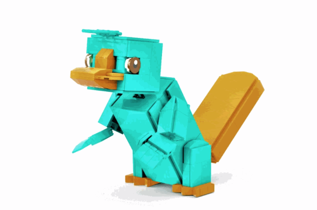 LEGO Ideas Disneys Phineas and Ferb Perry the Platypus Agent P 7 1024x679