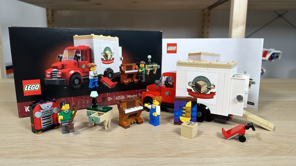 LEGO Icons 40586 Moving Truck gift with purchase review 2 1024x576