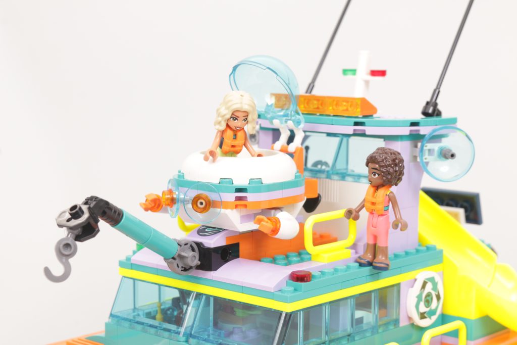 LEGO Friends 41734 Sea Rescue Boat review 5 1024x683