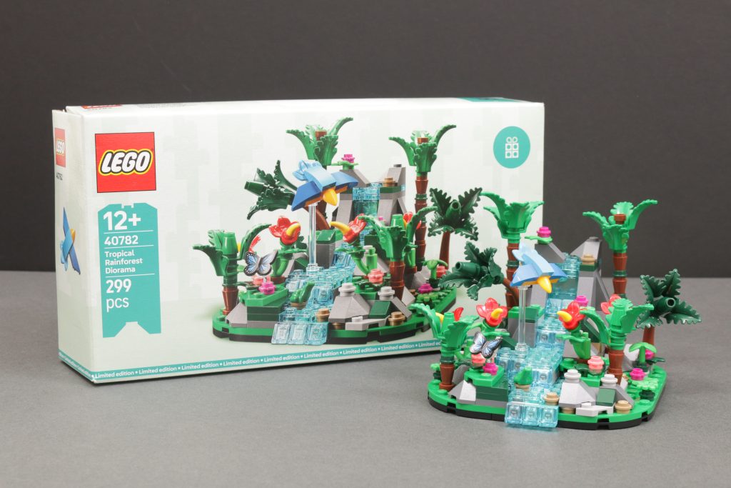 LEGO 40782 Tropical Rainforest Diorama Gift with Purchase review 1 1024x683