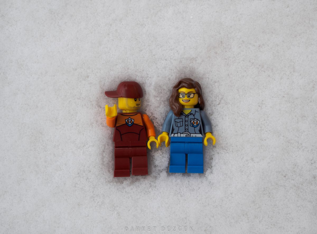 Brick Pic of the Day: Snow angels