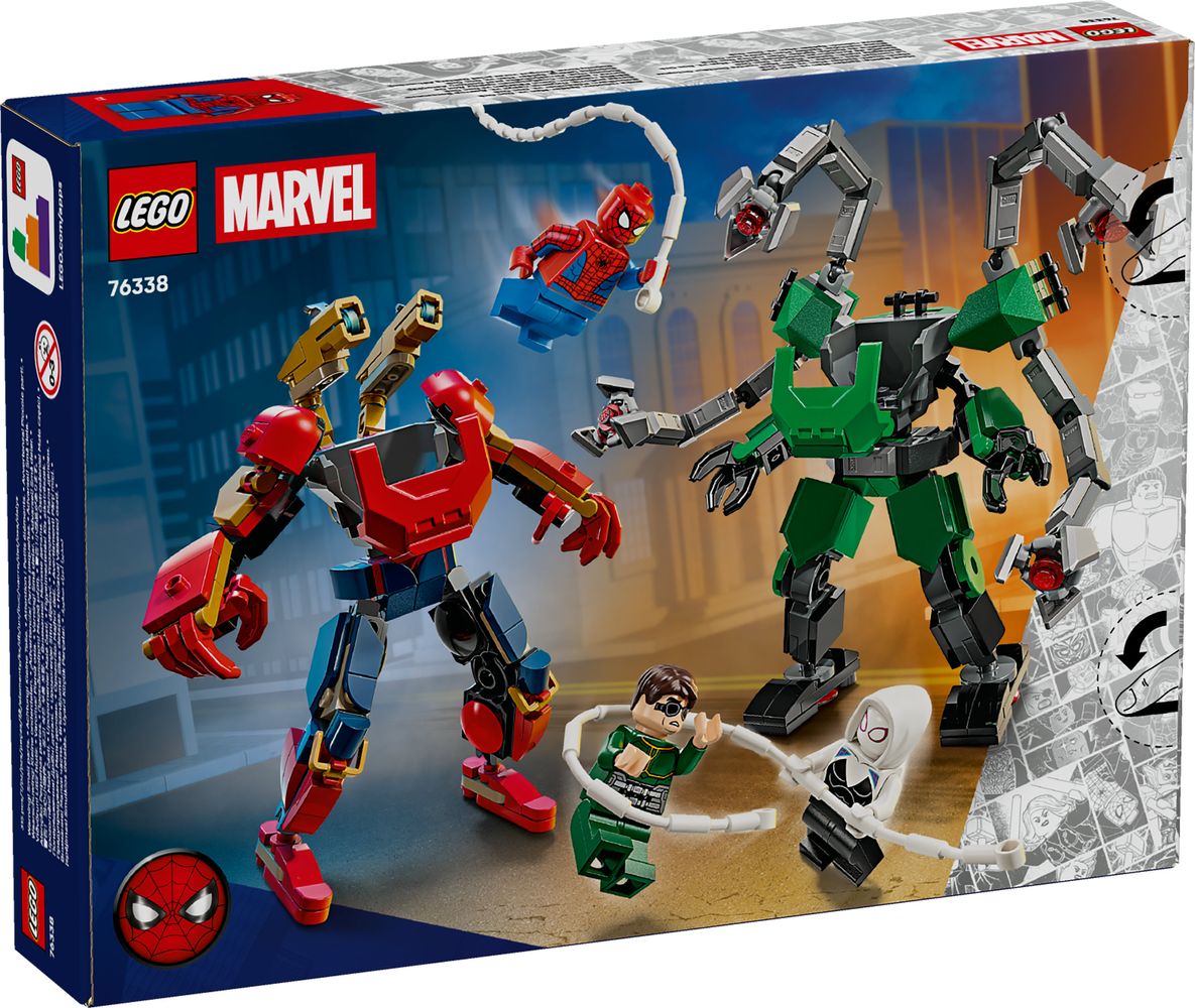 LEGO Marvel 76338 Mech Battle Spider Man vs. Doc Ock 7
