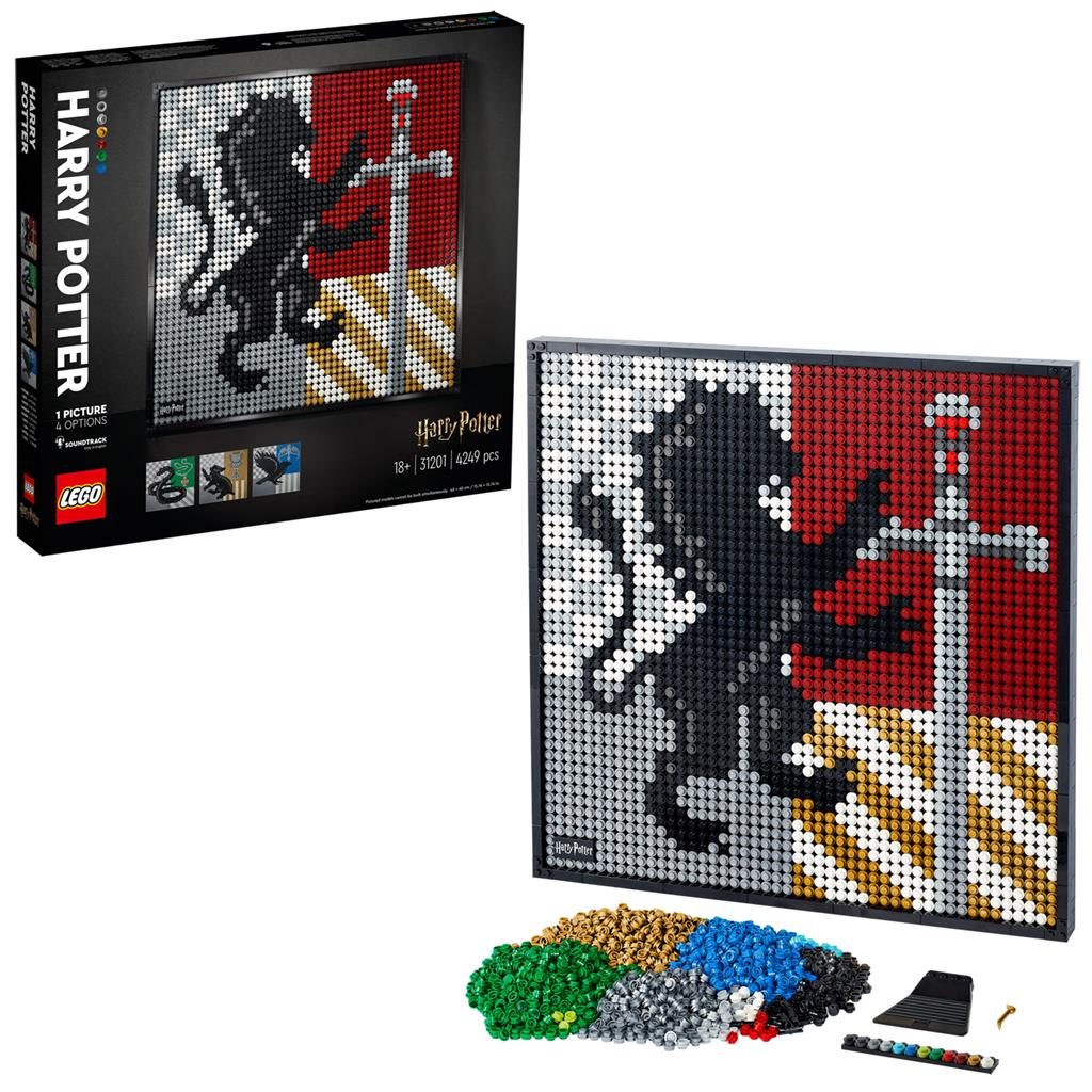 LEGO Art 31201 Harry Potter Hogwarts Crest 1 1024x1024