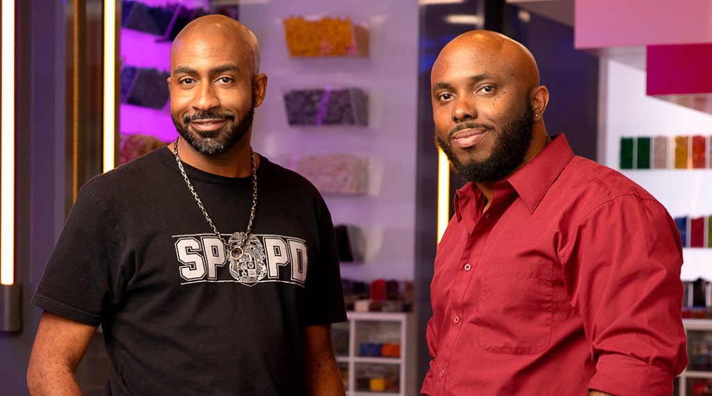 Meet the LEGO MASTERS USA contestants: Mel and Jermaine