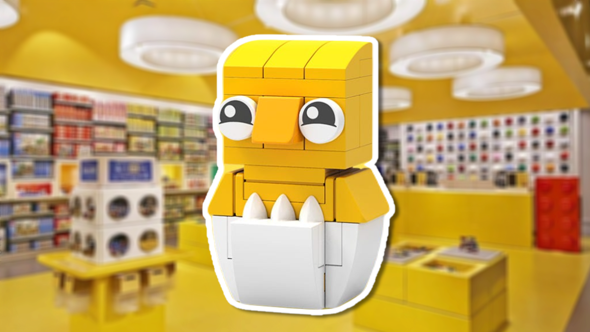 Free LEGO Easter Chick model coming to LEGO Stores