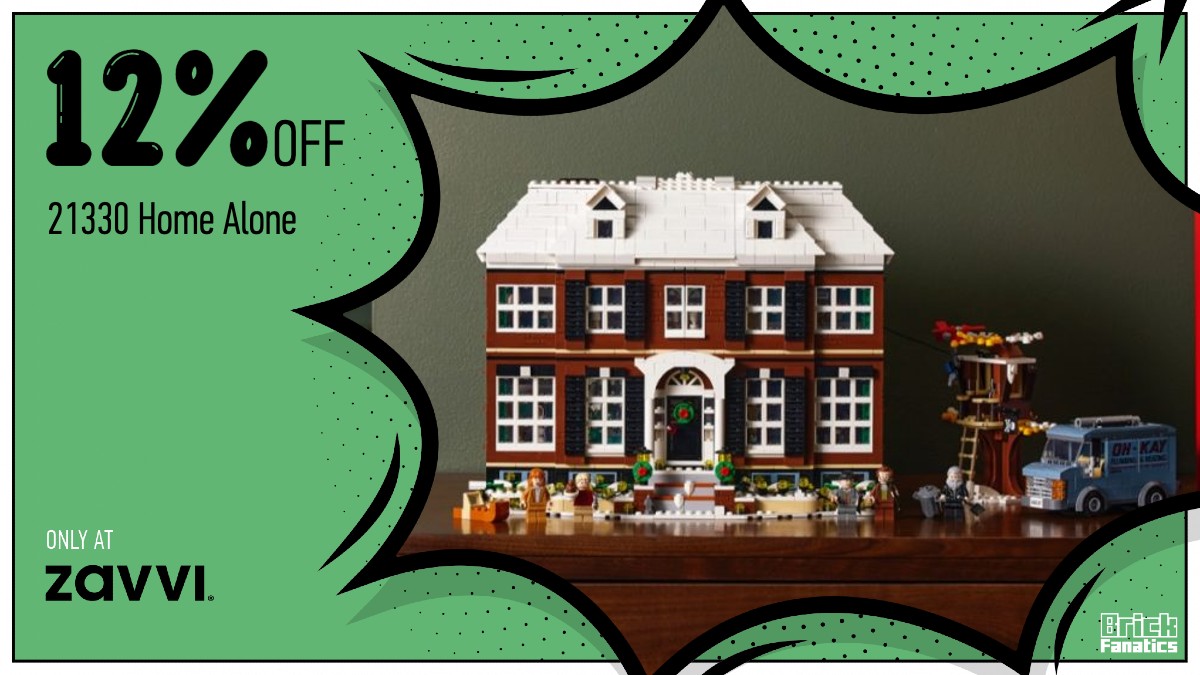 Keep the change with 12% off LEGO Ideas 21330 Home Alone