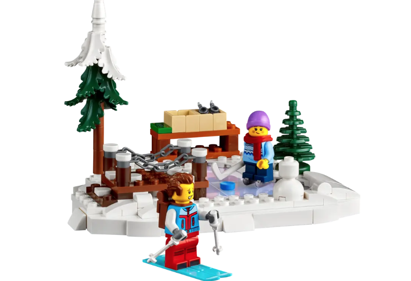 LEGO Icons 10325 Alpine Lodge ferns