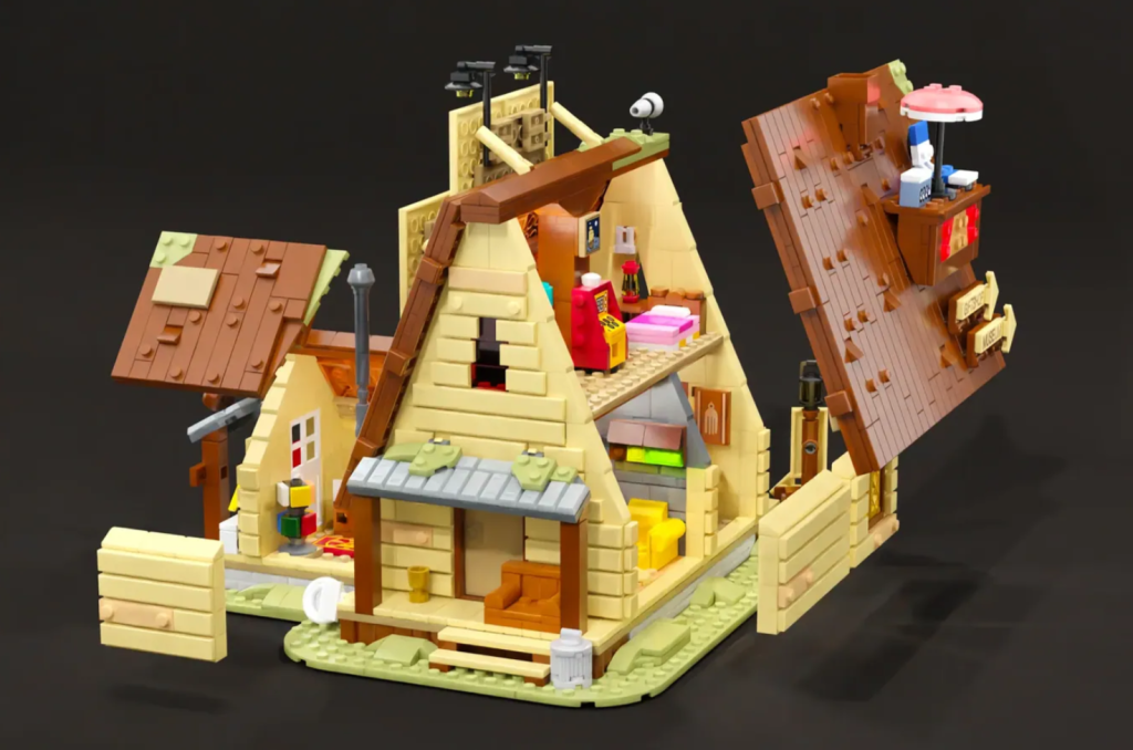 LEGO Ideas gravity falls mystery shack 2024 2 1024x678