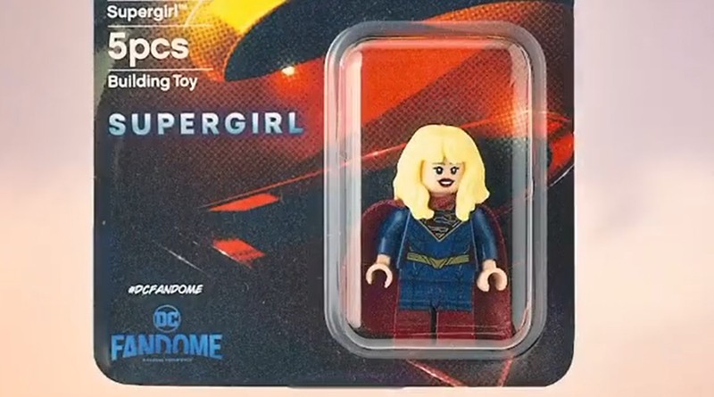 Win exclusive LEGO DC Supergirl minifigure during DC FanDome