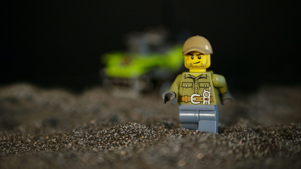 Brick Pic of the Day: Rocky terrain