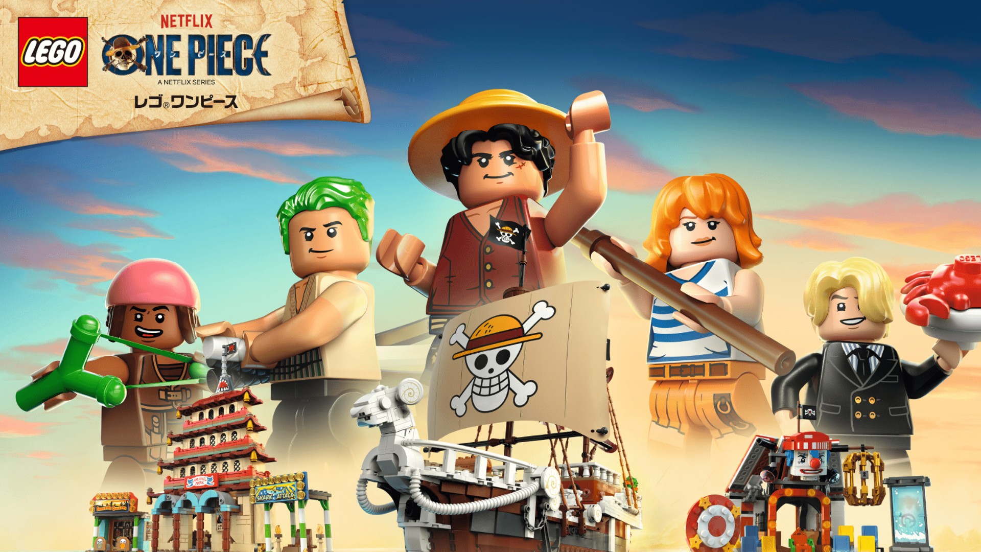 First look at upcoming LEGO One Piece promotional freebies