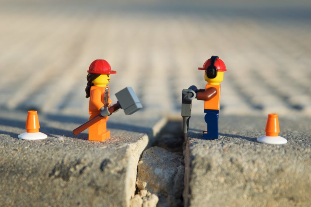 Brick Pic of the Day: Roadworks