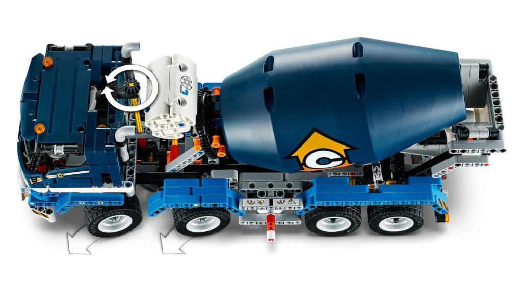LEGO Technic 42112 Concrete Mixer Truck 4