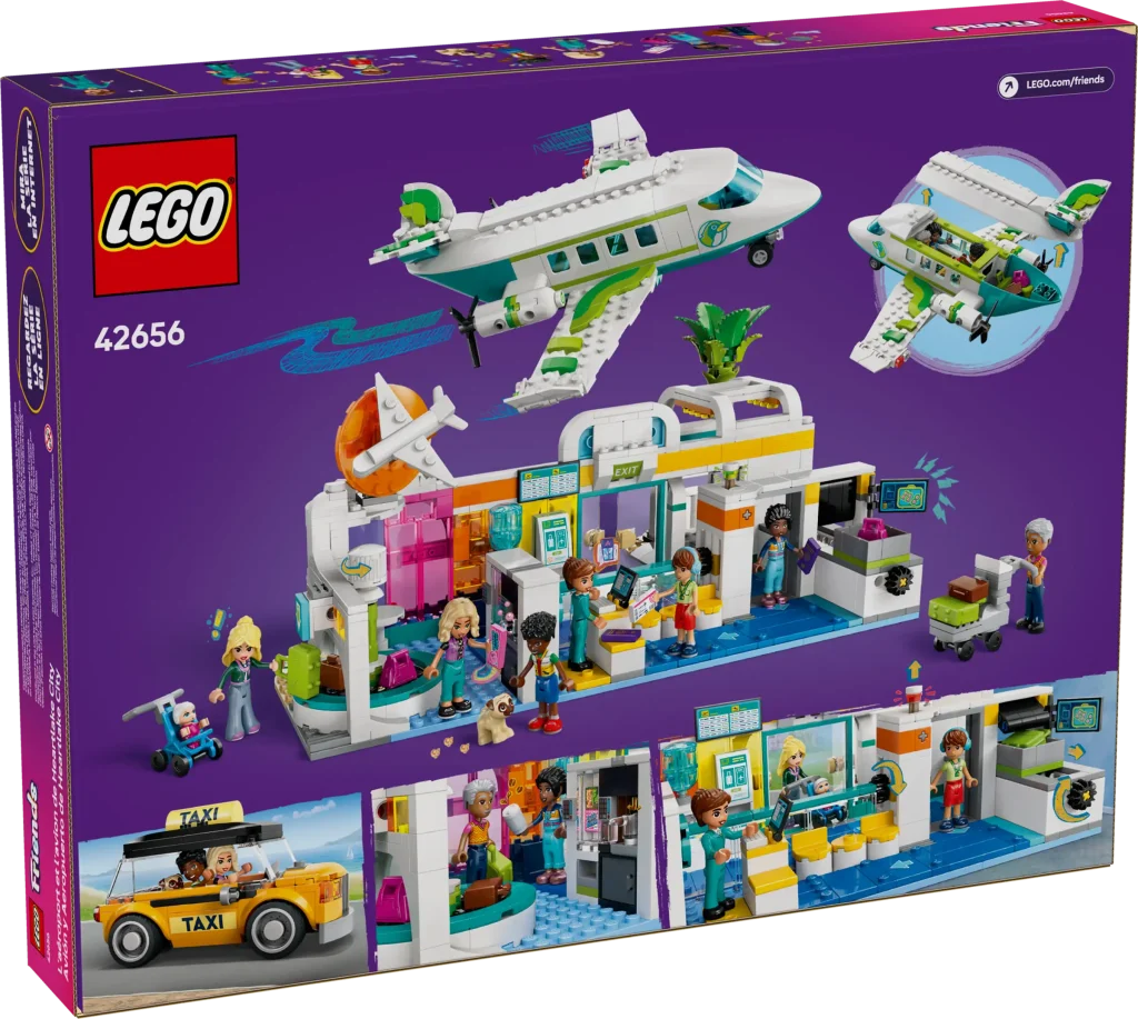 LEGO Friends LEGO Friends 42656 Heartlake City Airport and Airplane 2 1024x917