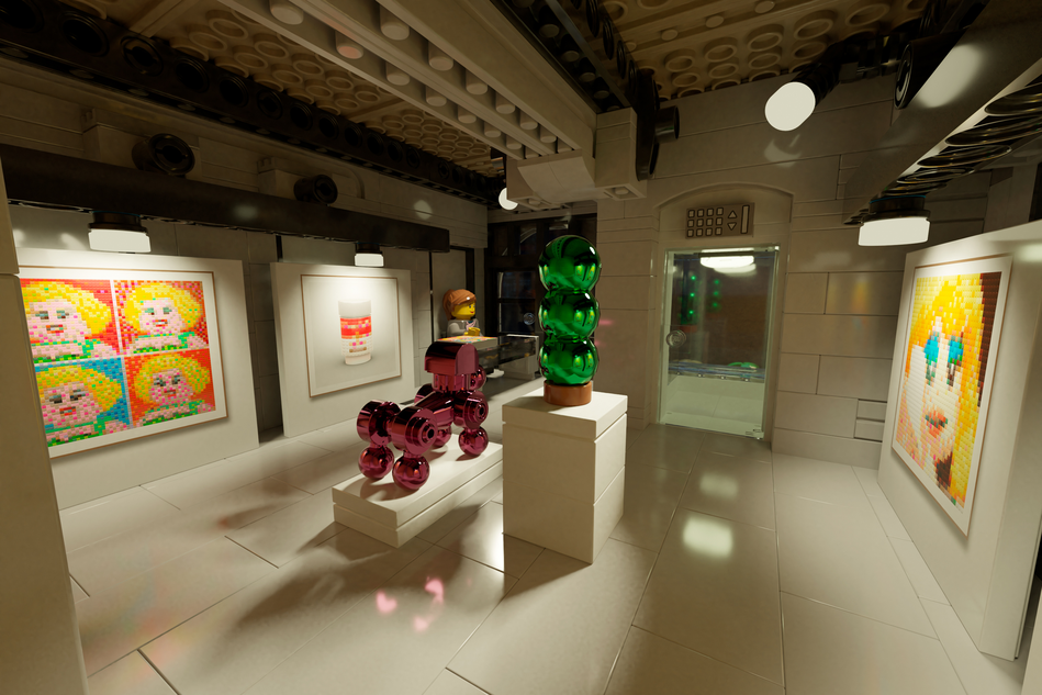 LEGO Ideas The Art Center 3