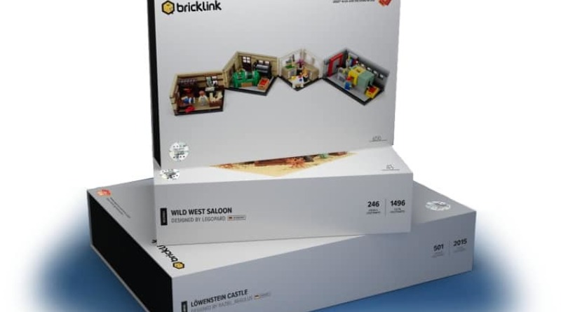 BrickLink reveals the packaging for its AFOL Designer Program sets