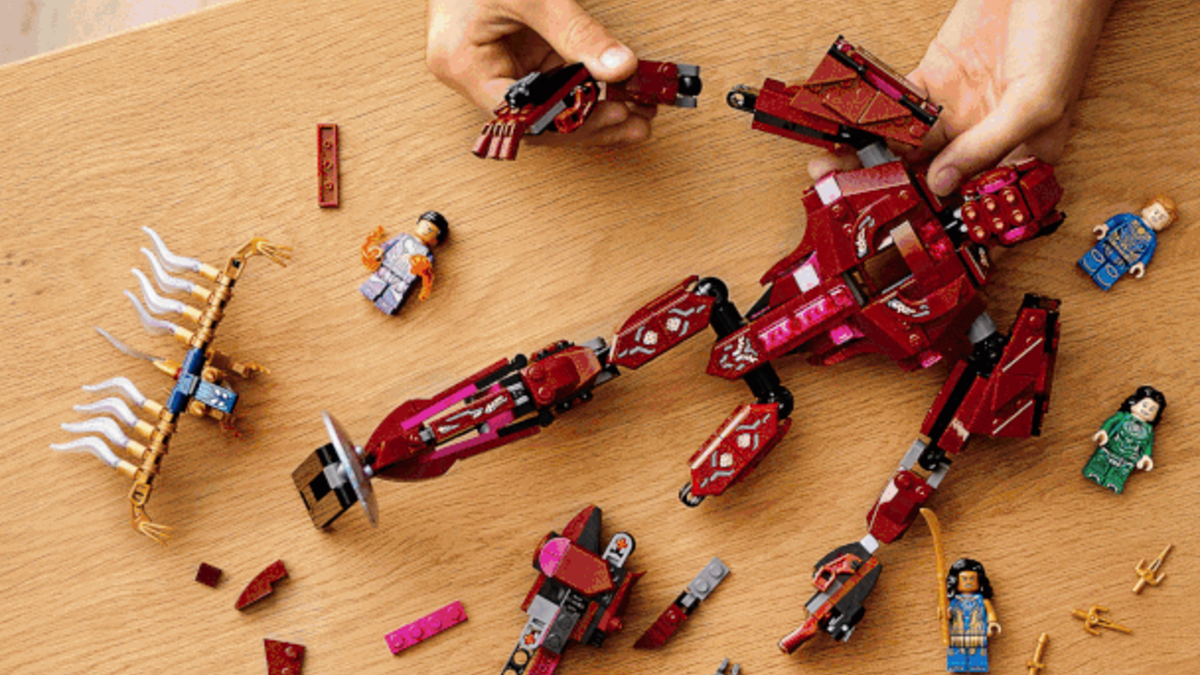 New LEGO Marvel Eternals sets have landed at LEGO.com