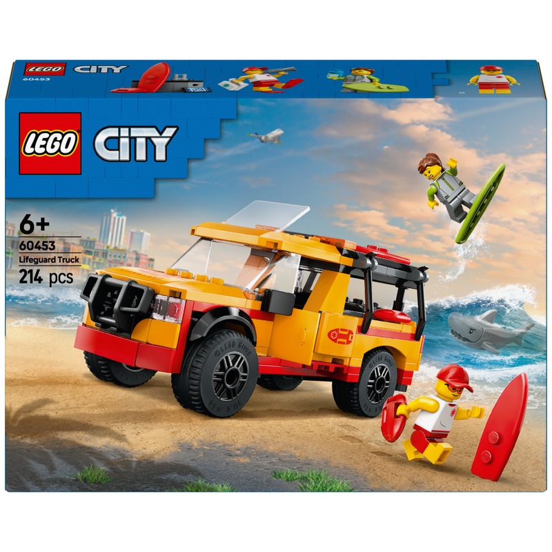 LEGO City 60453 Lifeguard Truck box front