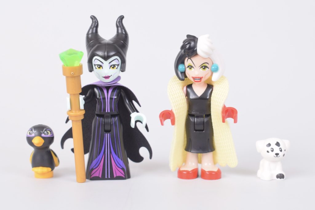 LEGO Disney 43262 Maleficents and Cruella De Vils Dresses review 23 1024x683