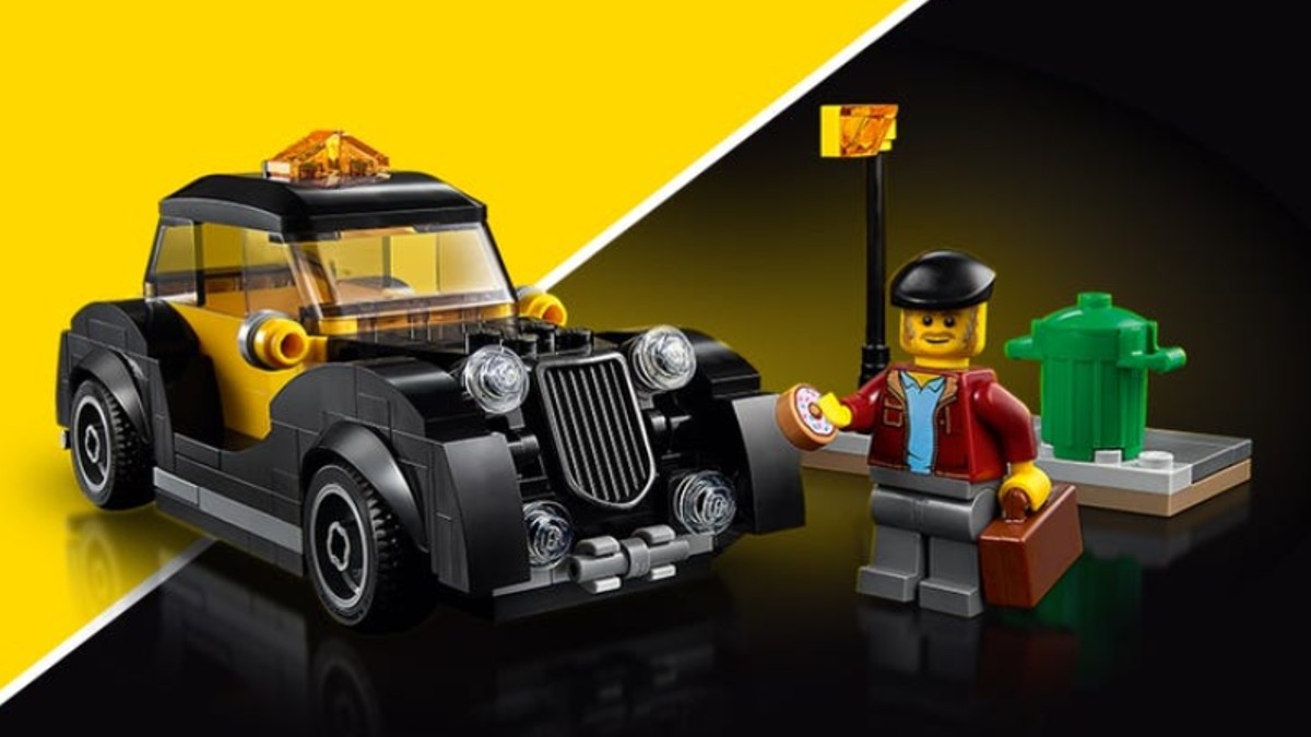 LEGO 40532 Vintage Taxi live in Australia and is based on a Citroën