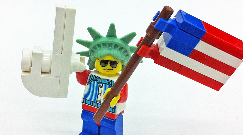Brick Pic of the Day: Happy July 4