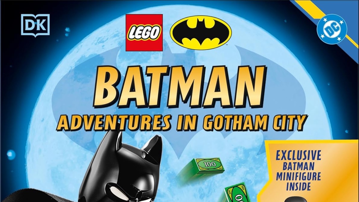 New LEGO DC book with exclusive Batman minifigure coming in 2026