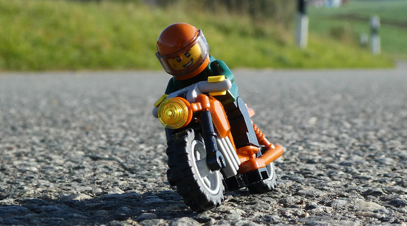 Brick Pic of the Day: Biking