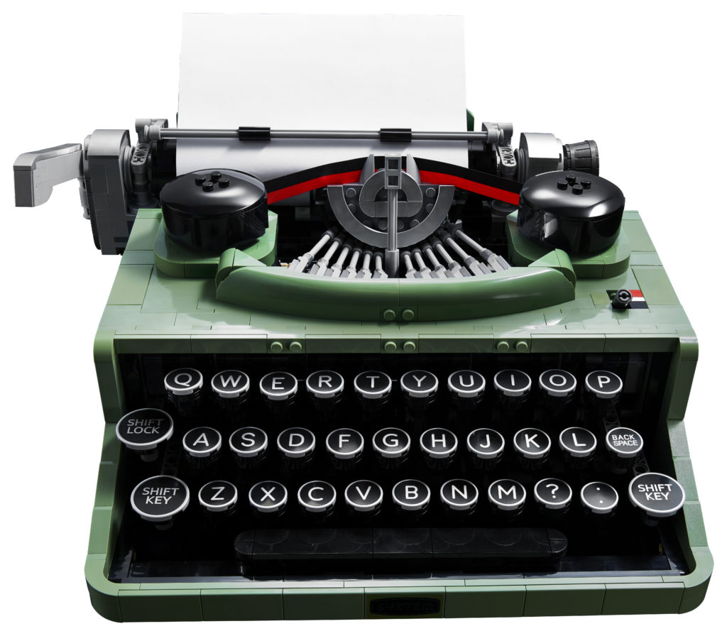 LEGO Ideas 21327 Typewriter contents 2