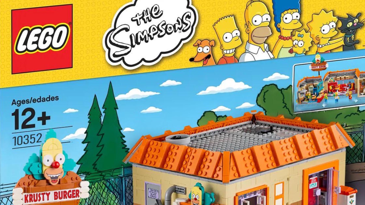 What could have been: LEGO Krusty Burger with classic The Simpsons box art