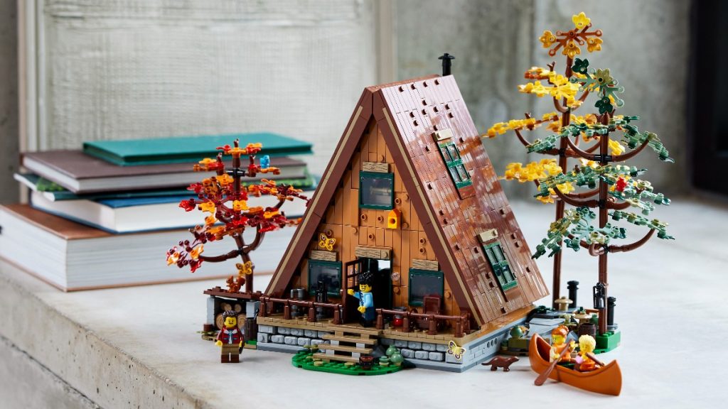 LEGO Ideas 21338 A Frame Cabin lifestyle 3 featured 1024x576