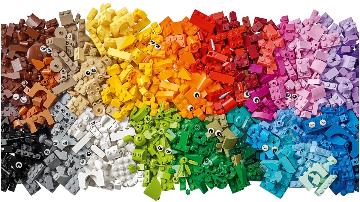 LEGO bricks appear in war protest poster