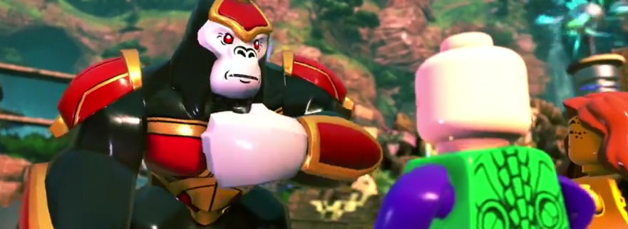 Developers play through LEGO DC Super-Villains Gorilla City level