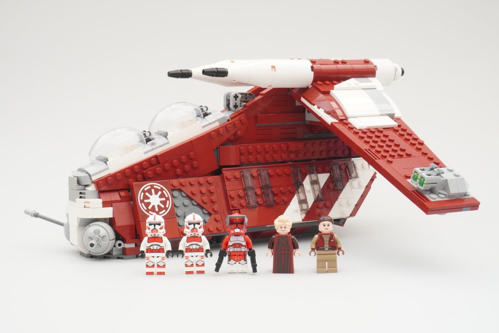 LEGO Star Wars 75354 Coruscant Guard Gunship review 21 1024x683