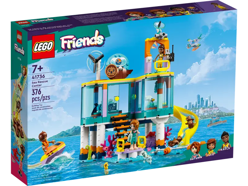 LEGO 41736 Sea Rescue Center Box