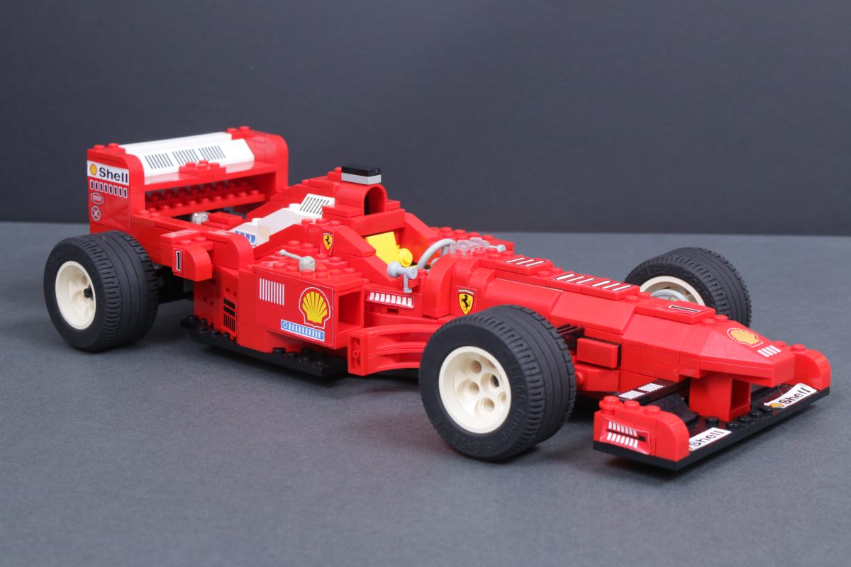 LEGO Icons Ferrari 11375 F2004 Michael Schumacher 2556 Ferrari Formula 1 Racing Car comparison 2 1200x800