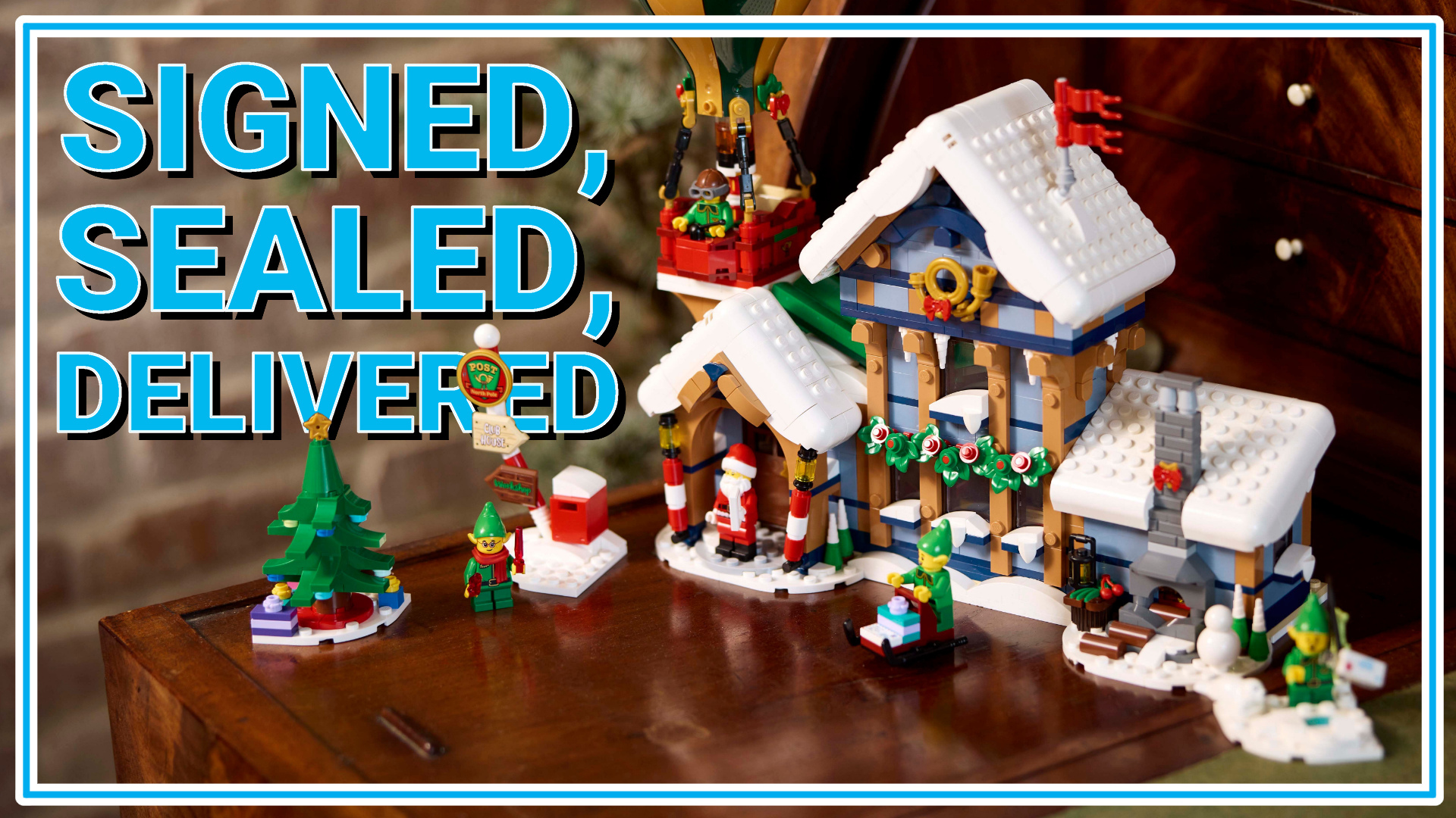 New LEGO Winter Village set shows we need more post offices