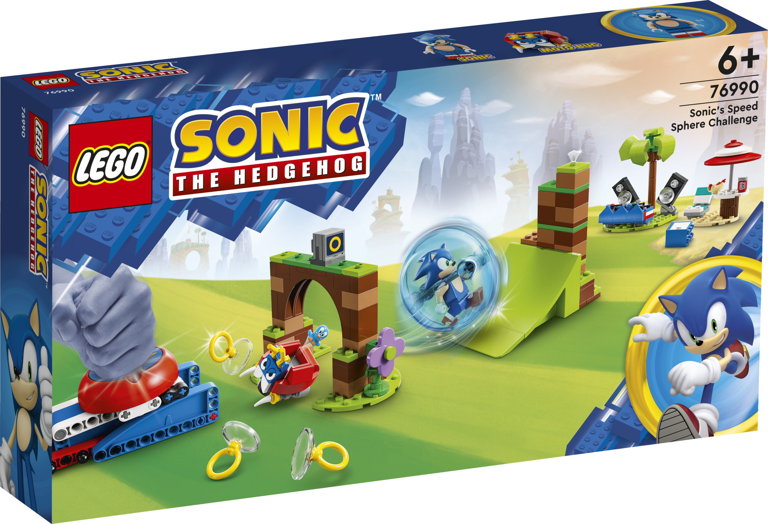 76990 Sonics Speed Sphere Challenge box front