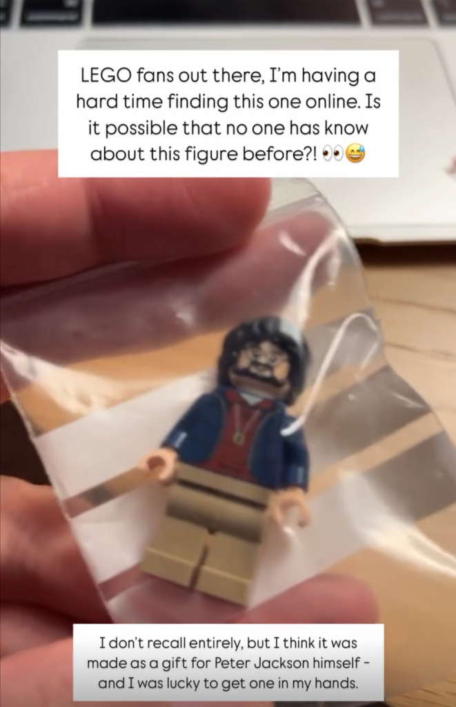 MARCOS BESSA LEGO Peter Jackson minifigure Instagram 1 661x1024