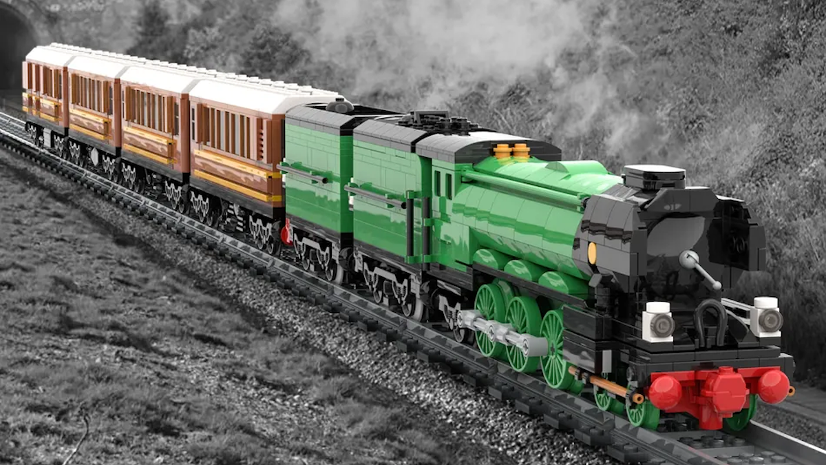 Flying Scotsman chugs its way past 10,000 votes on LEGO Ideas