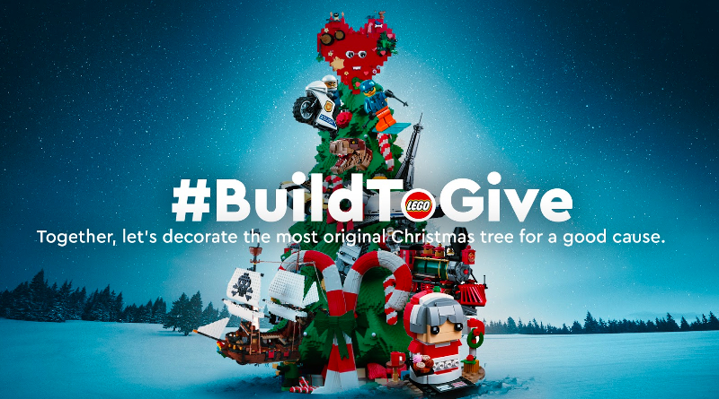 LEGO Fans can help decorate a Christmas tree for a good cause this holiday