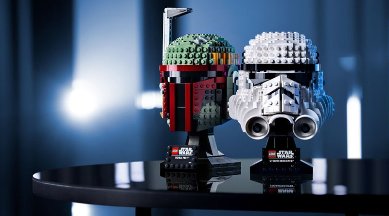Video: First look at LEGO Star Wars Buildable Helmets