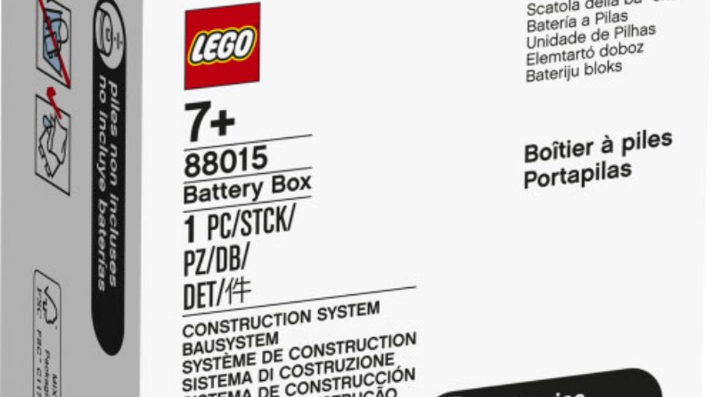Online retailer reveals LEGO Technic 88015 Powered Up Battery Box