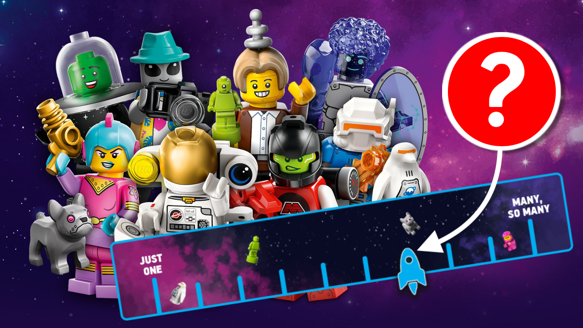 How many of each LEGO Series 26 Space minifigure you’re going to want