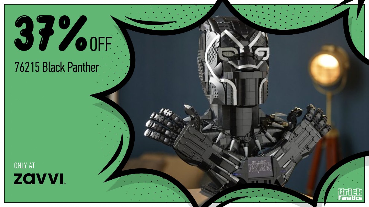 Lowest price ever: 37% off LEGO Marvel 76215 Black Panther at Zavvi