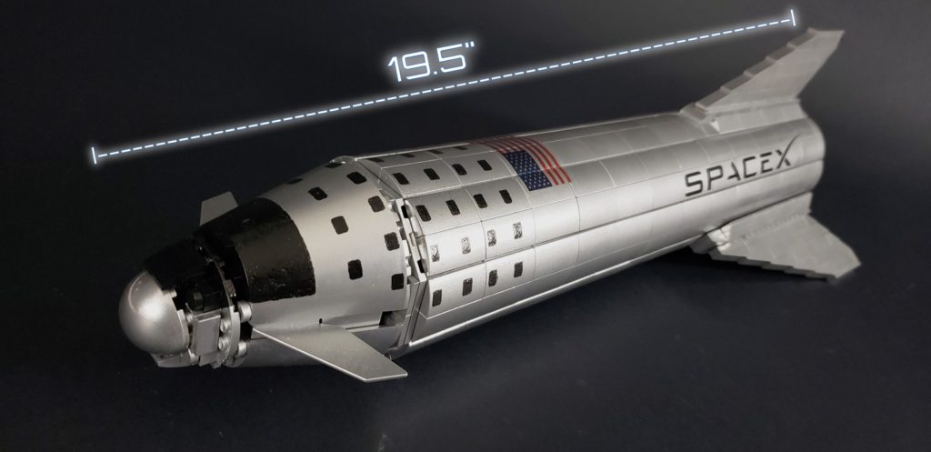 LEGO Ideas SpaceX Starship and Super Heavy 4