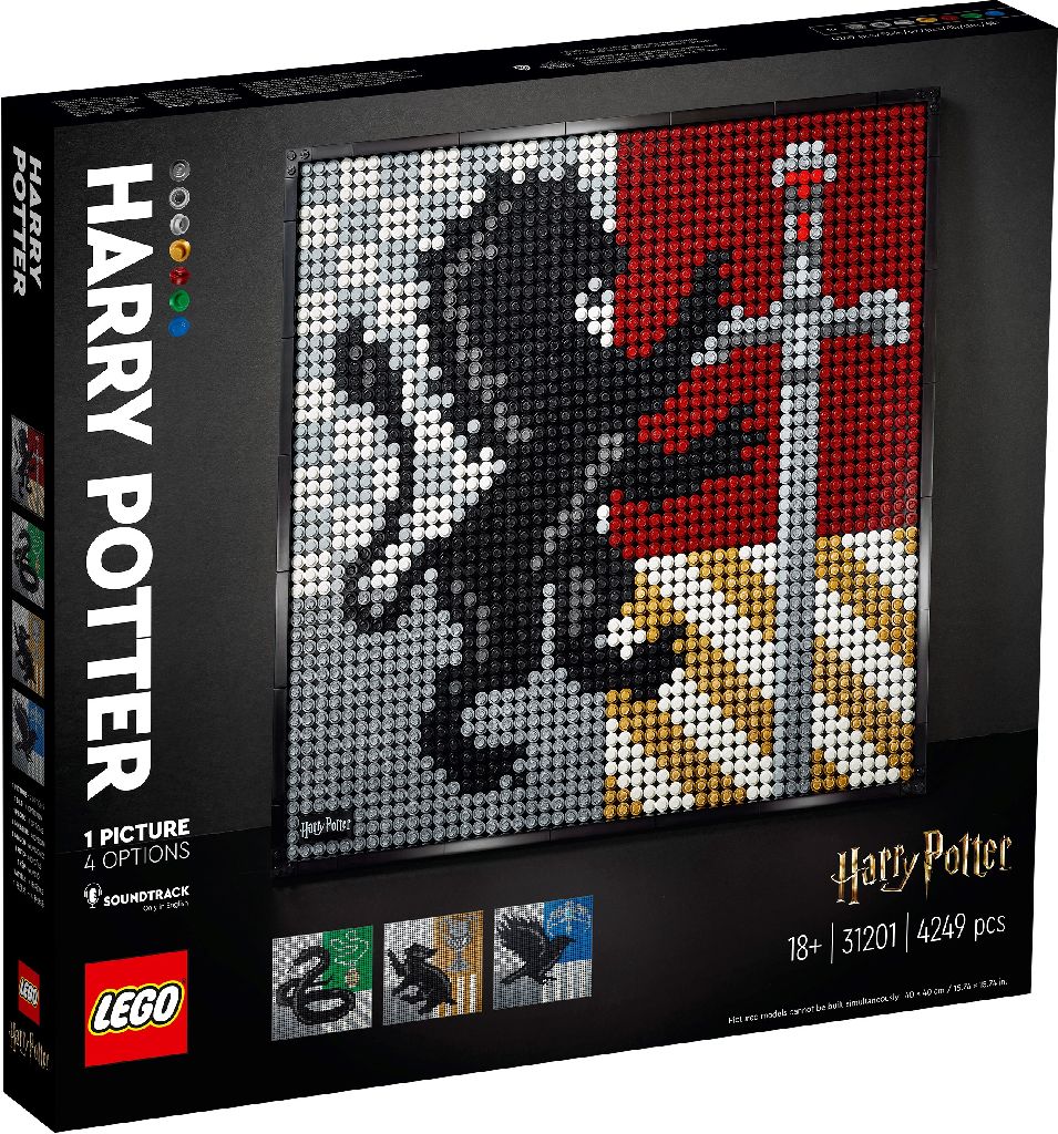 LEGO Art 31201 Harry Potter Hogwarts Crest 4