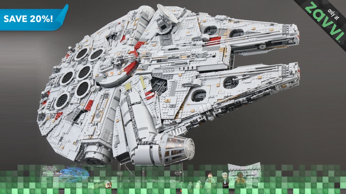 Save 20% on LEGO Star Wars 75192 Millennium Falcon at Zavvi for Black Friday