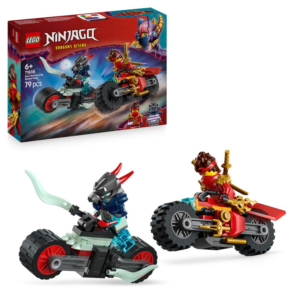 LEGO NINJAGO 71838 Kais Motorcycle Speed Race 7