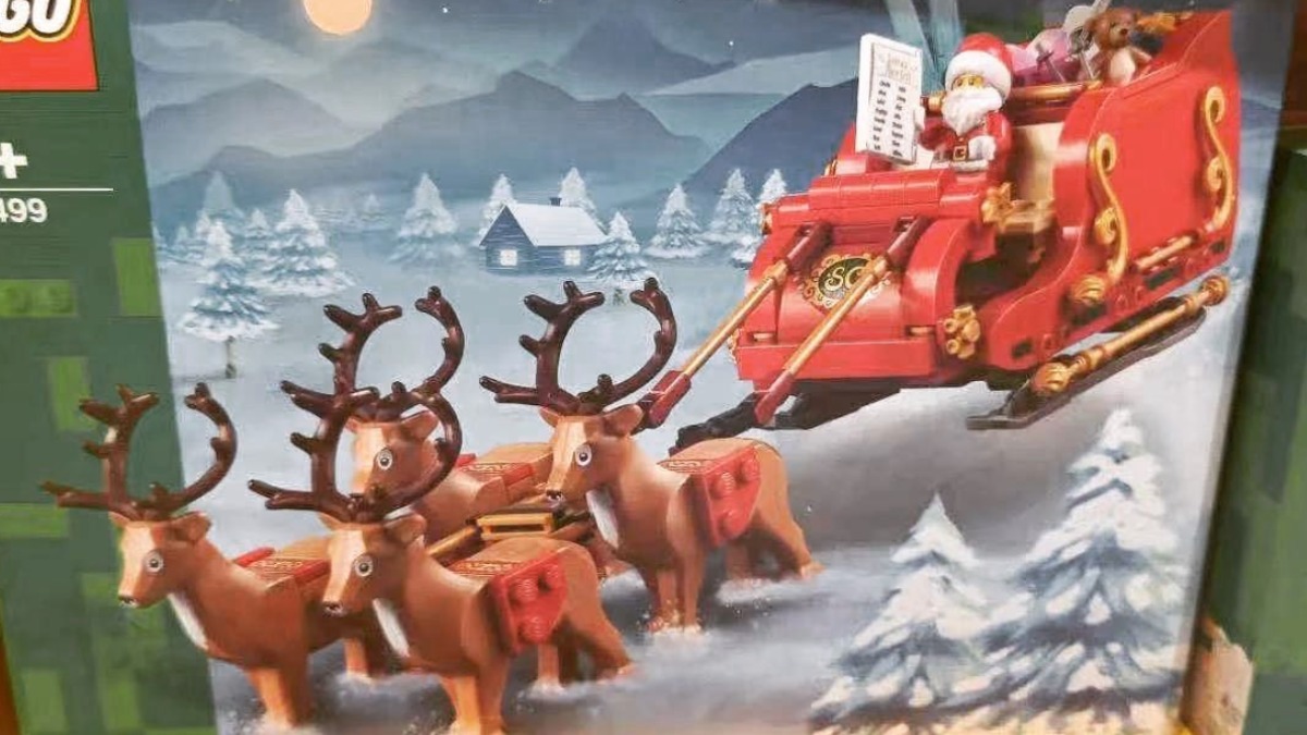 New LEGO Christmas set spotted in store